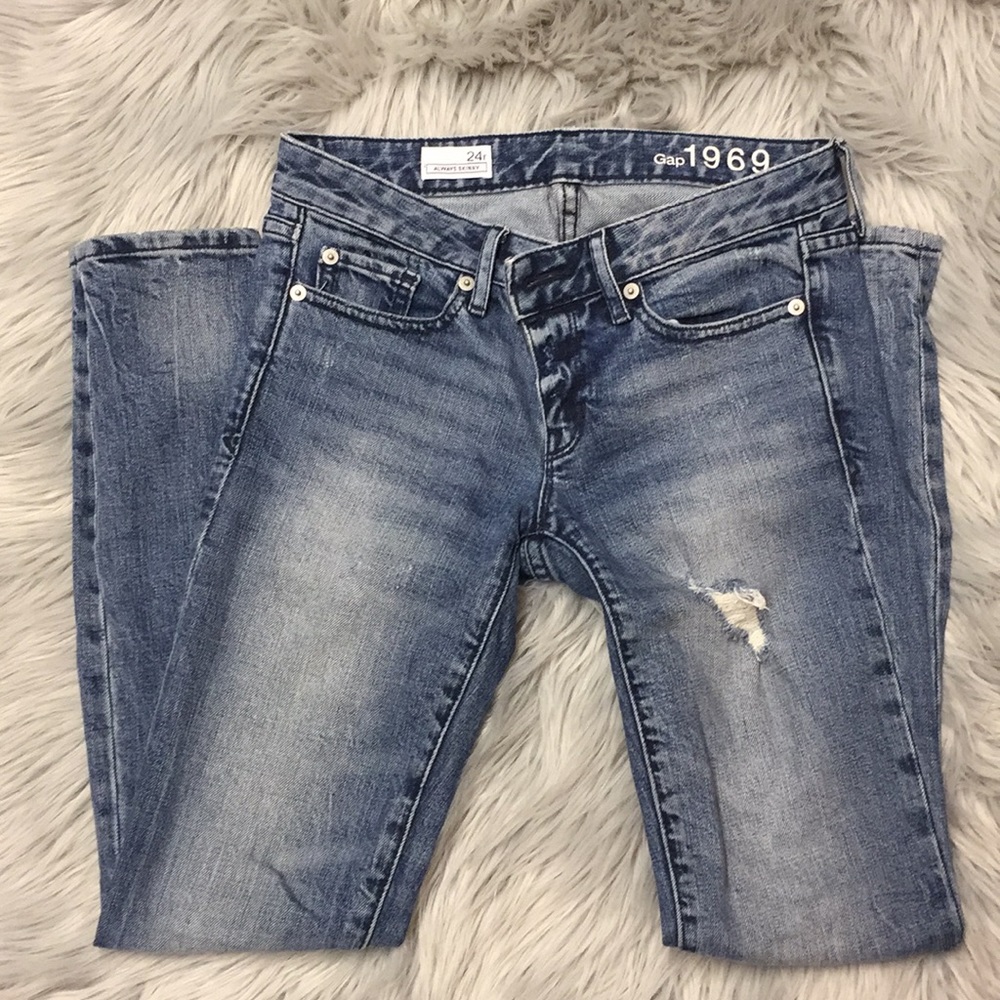 Gap skinny straight jeans